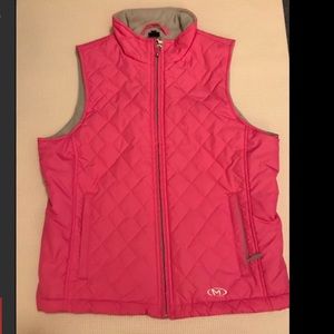 Woman Medium Marker Quilted Pink Vest